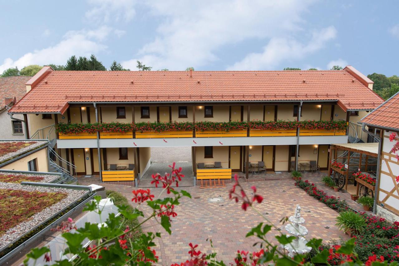 Pension-Cafe-Libelle Elxleben bei Arnstadt Dış mekan fotoğraf